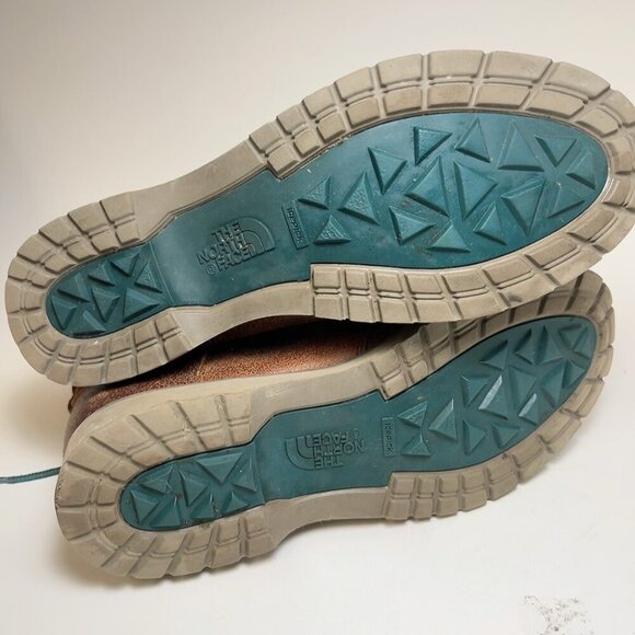 The North Face Womens 8 Leather Ballard Lace Up Boots - Picture 13 of 14